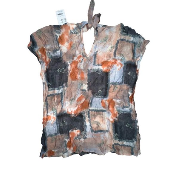 Simple By Suzzane Betro Womens Sleeveless Multicolor Tops Size XL - Picture 2 of 2